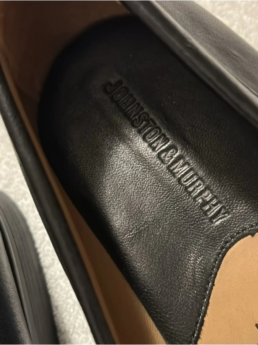 Johnston & Murphy classic black